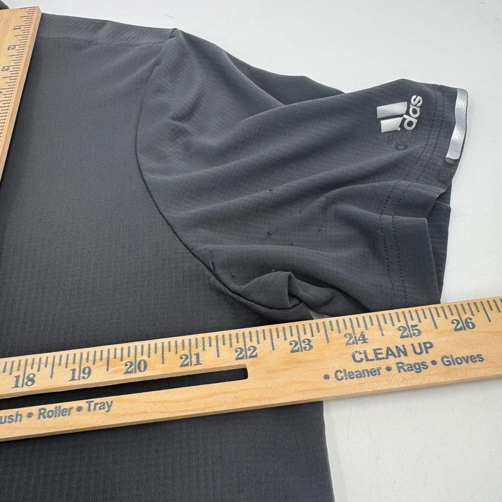 Adidas Golf Polo Shirt XL Mens Gray PGA West 41st Wild Turkey Open ClimaChill‎